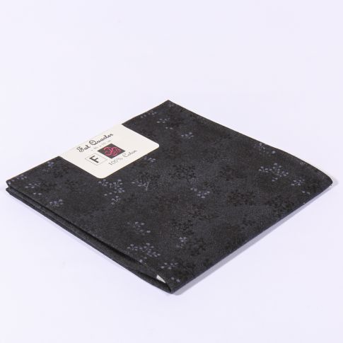 Coupon tissu Coton n°89 Noir - 45 x 55 cm