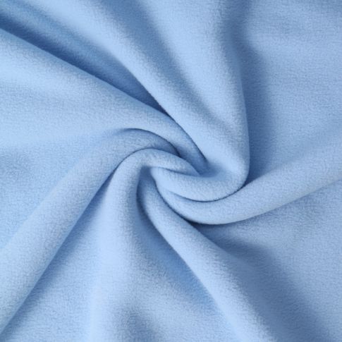 Tissu Polaire doux Grand Froid Bleu ciel