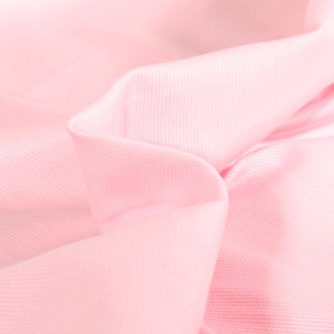 Tissu Piqué de coton uni Charline Rose