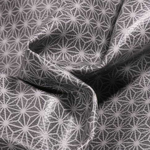 Coupon Simili cuir Casual Gris - 50 x 70 cm