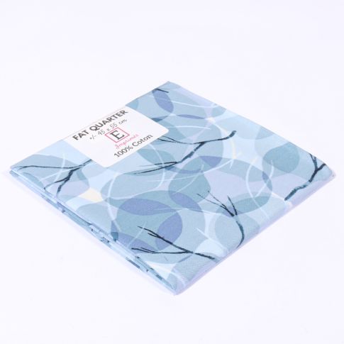 Coupon tissu Coton n°67 Bleu - 45 x 55 cm