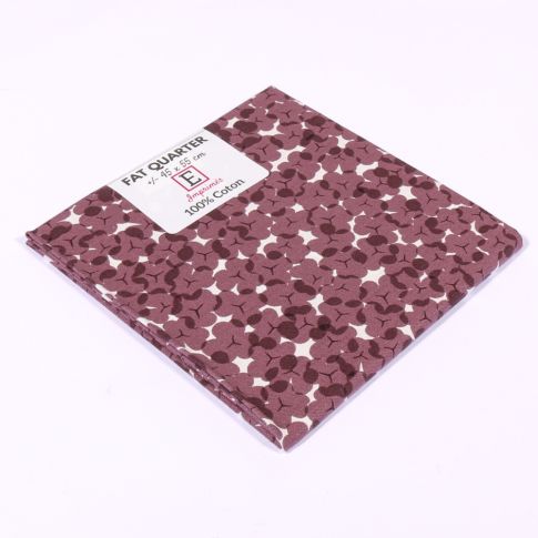 Coupon tissu Coton n°37 Vieux rose - 45 x 55 cm
