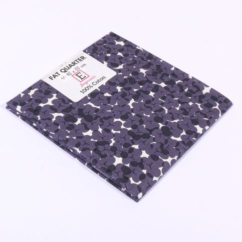 Coupon tissu Coton n°37 Violet foncé - 45 x 55 cm