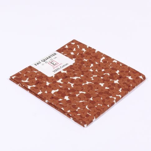 Coupon tissu Coton n°37 Terracotta - 45 x 55 cm