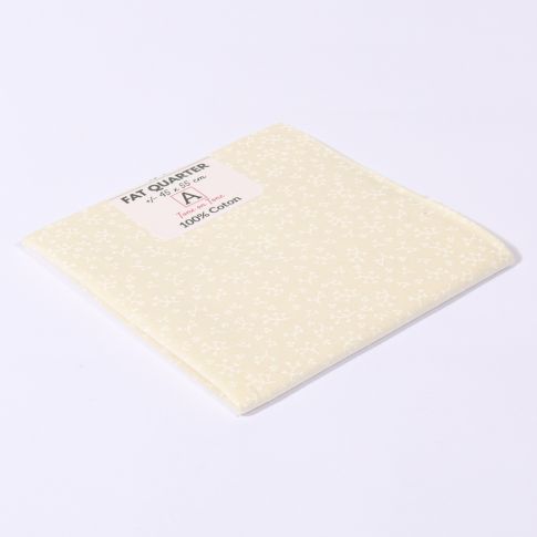 Coupon tissu Coton n°95 Ecru - 45 x 55 cm