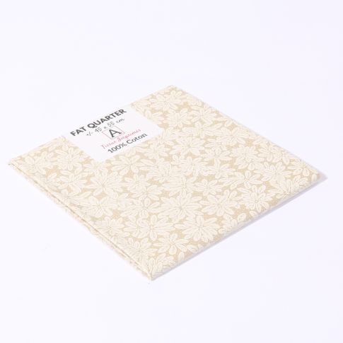 Coupon tissu Coton n°69 Beige - 45 x 55 cm