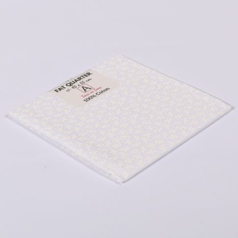 Coupon tissu Coton n°70 Blanc - 45 x 55 cm