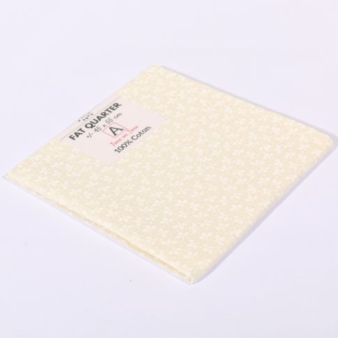 Coupon tissu Coton n°70 Ecru - 45 x 55 cm