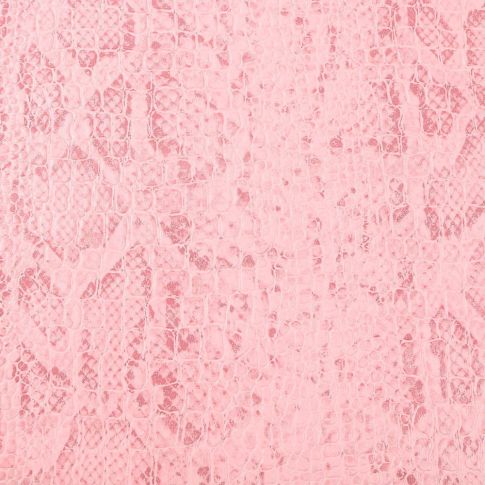 Coupon Simili cuir Croco snake mat Rose - 50 x 70 cm