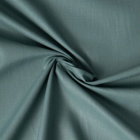 Tissu Coton uni Vert sauge