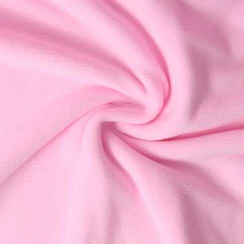 Tissu Polaire doux Grand Froid Rose