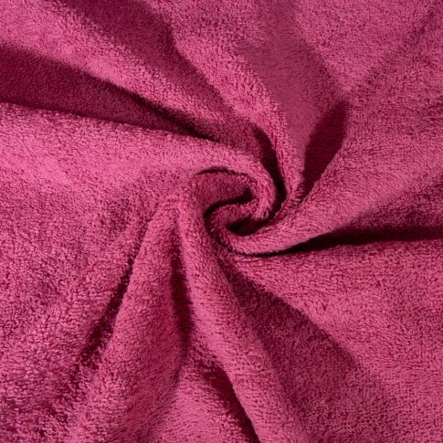 Tissu Eponge Premium 400 g/m² Lie de vin
