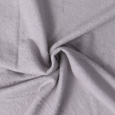 Tissu Micro Eponge Bambou Moélia uni Gris