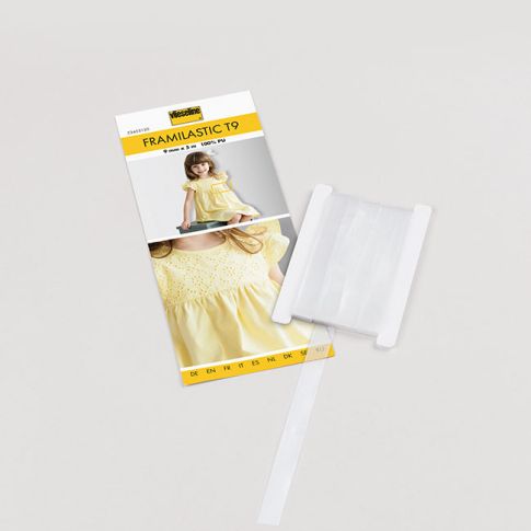 Bande Framilastic Vlieseline Transparent T9 - 9mm x 5m