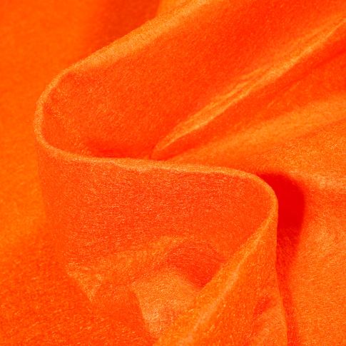 Tissu Feutrine 180 cm Orange