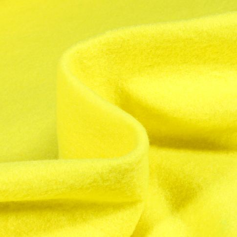 Tissu Feutrine 180 cm Jaune fluo
