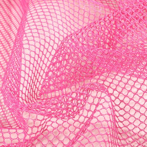 Tissu Filet Vrac mesh Rose bonbon