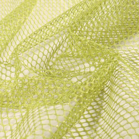 Tissu Filet Vrac mesh Vert anis