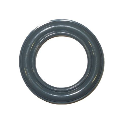 Œillet à clipser pour rideaux Gris PVC x8
