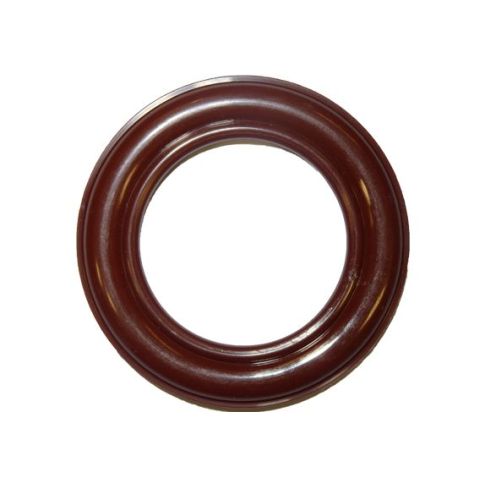 Œillet à clipser pour rideaux Chocolat x8