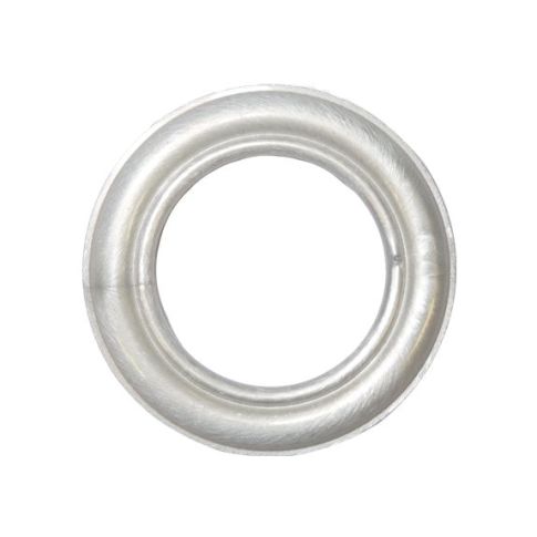 Œillet à clipser pour rideaux Argent nacré x8