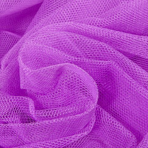 Tissu Tulle rigide uni Violet