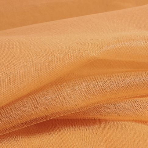 Tissu Tulle souple grande largeur uni Camel
