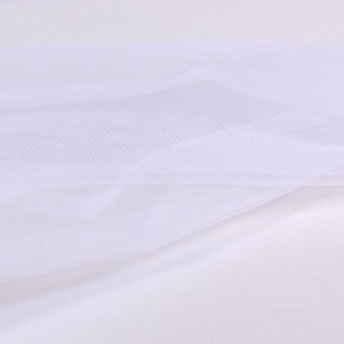 Tissu Voile de mariée grande largeur Blanc