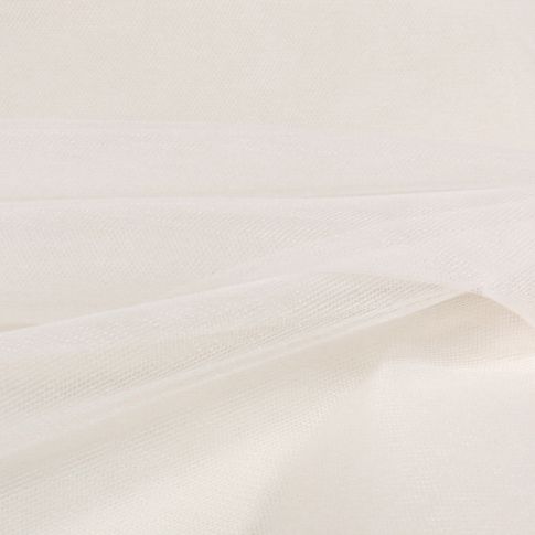Tissu Voile de mariée grande largeur Blanc cassé