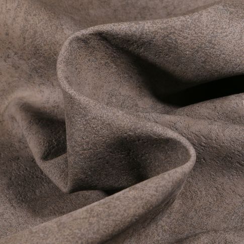 Tissu aspect Daim envers tout doux  Gris