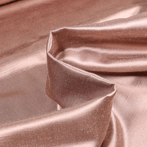 Tissu Taffetas d'ameublement Bombyx Rose poudré