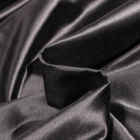Tissu Taffetas d'ameublement Bombyx Noir
