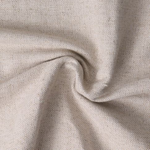 Tissu Lin mélangé Solène uni Beige chiné