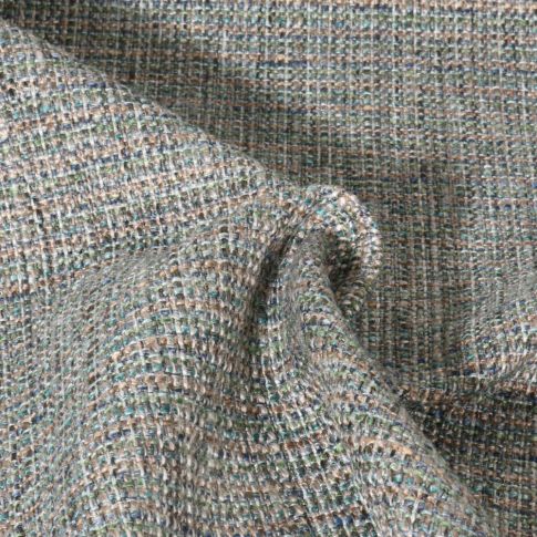 Tissu Jacquard d'ameublement uni Vert