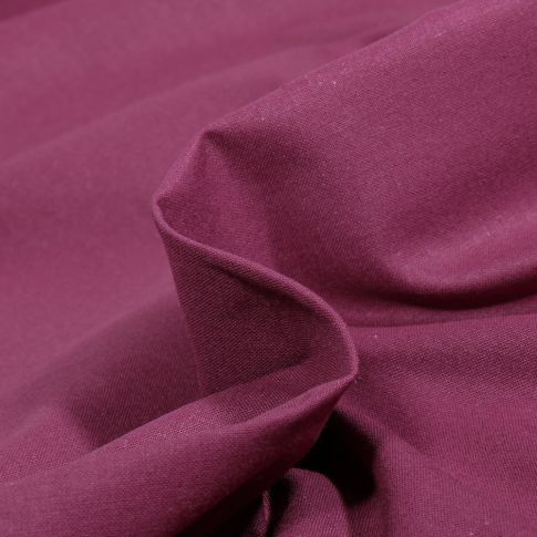Tissu Coton uni Raisin
