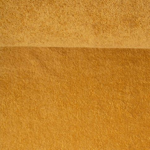 Tissu Eponge  Spa 400 g/m2 uni Jaune moutarde