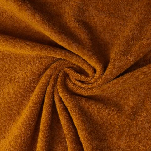 Tissu Eponge  Spa 400 g/m2 uni Marron chocolat