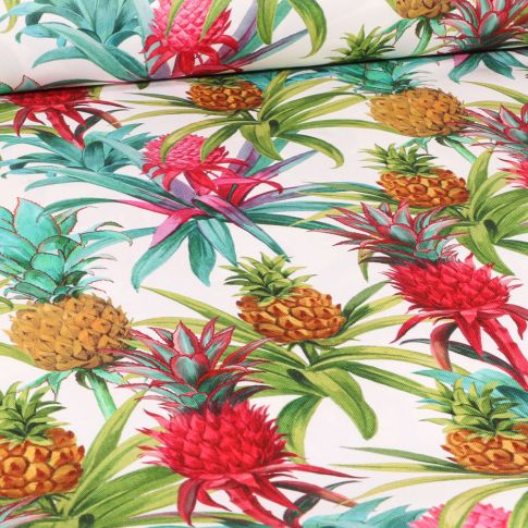 Tissu Toile extérieure Veracruz sur fond Blanc