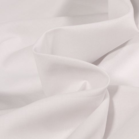 Tissu Voile de coton uni Tissia Crème