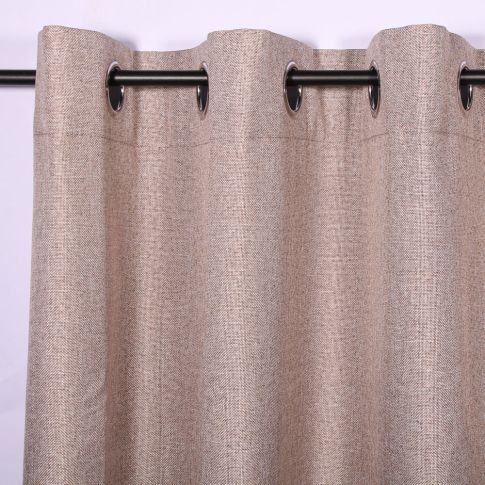 Rideau occultant Craftine 140 x 260 cm Chambray Uni Lavaudieu Lin