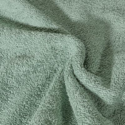 Tissu Eponge légère 340 g/m² uni Vert d&#039;eau- Par 10 cm