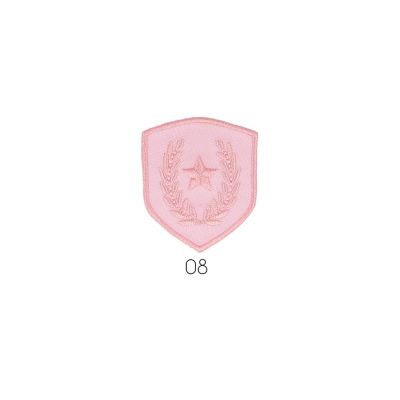 Ecusson Thermocollant Etoile/Laurier Rose