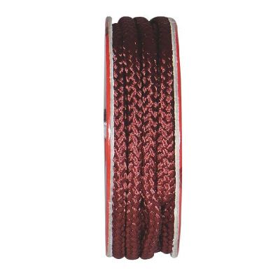Cordon tressé Violet - bobinette 2m