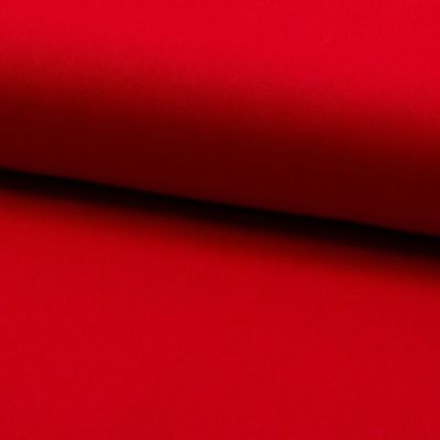 Tissu Coton Sergé d&#039;ameublement uni Rouge - Par 10 cm