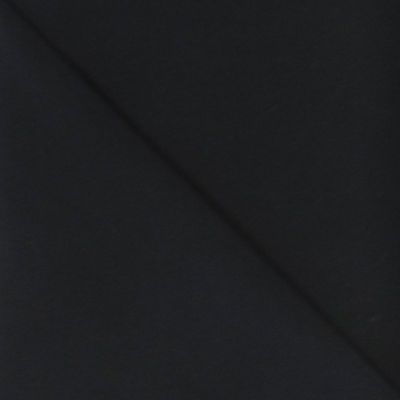 Tissu Coton uni Noir x10cm