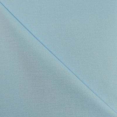 Tissu Voile de coton Bleu ciel x10cm