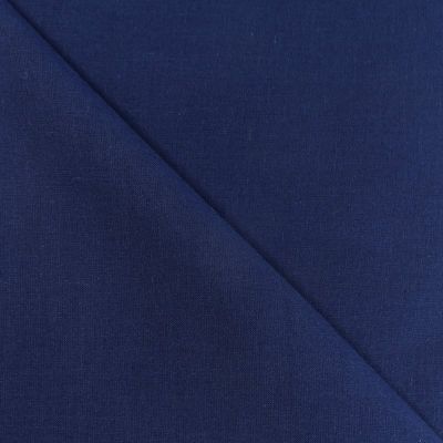 Tissu Voile de coton Bleu marine x10cm