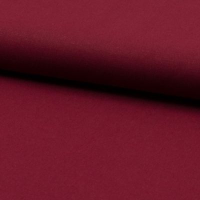 Tissu Coton uni Bordeaux - Par 10 cm