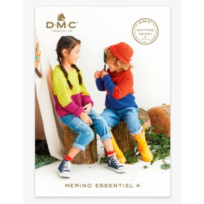 Livre de patrons Tricot enfant DMC Merino Essentiel 4