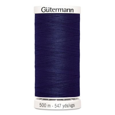 Fil Gütermann Pour tout coudre 500m - Bleu marine